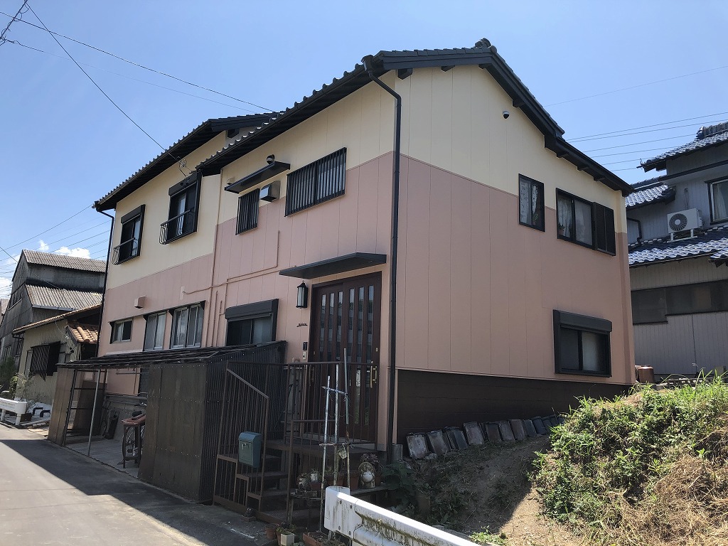 半田市の外壁塗装リフォーム 温かみのある色でおしゃれになりました 施工事例 エネチタ 大府市 東海市 半田市の水廻りリフォーム 増改築専門店 半田市の外壁塗装リフォーム 温かみのある色でおしゃれになりました 施工事例 エネチタ 大府市 東海市 半田市の水廻りリフォーム 増改築専門店